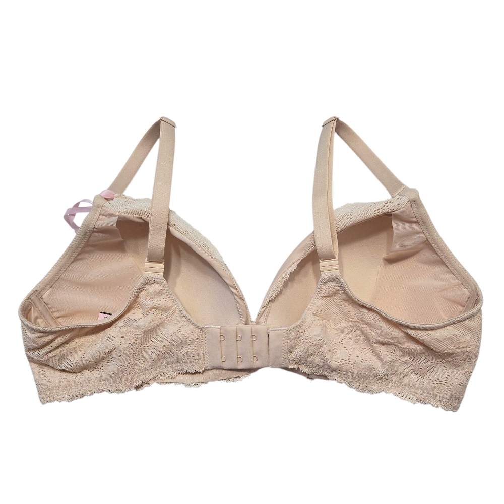 Victoria's Secret Body by Victoria 36C Lined No Wire Bra Beige - Picture 2 of 5